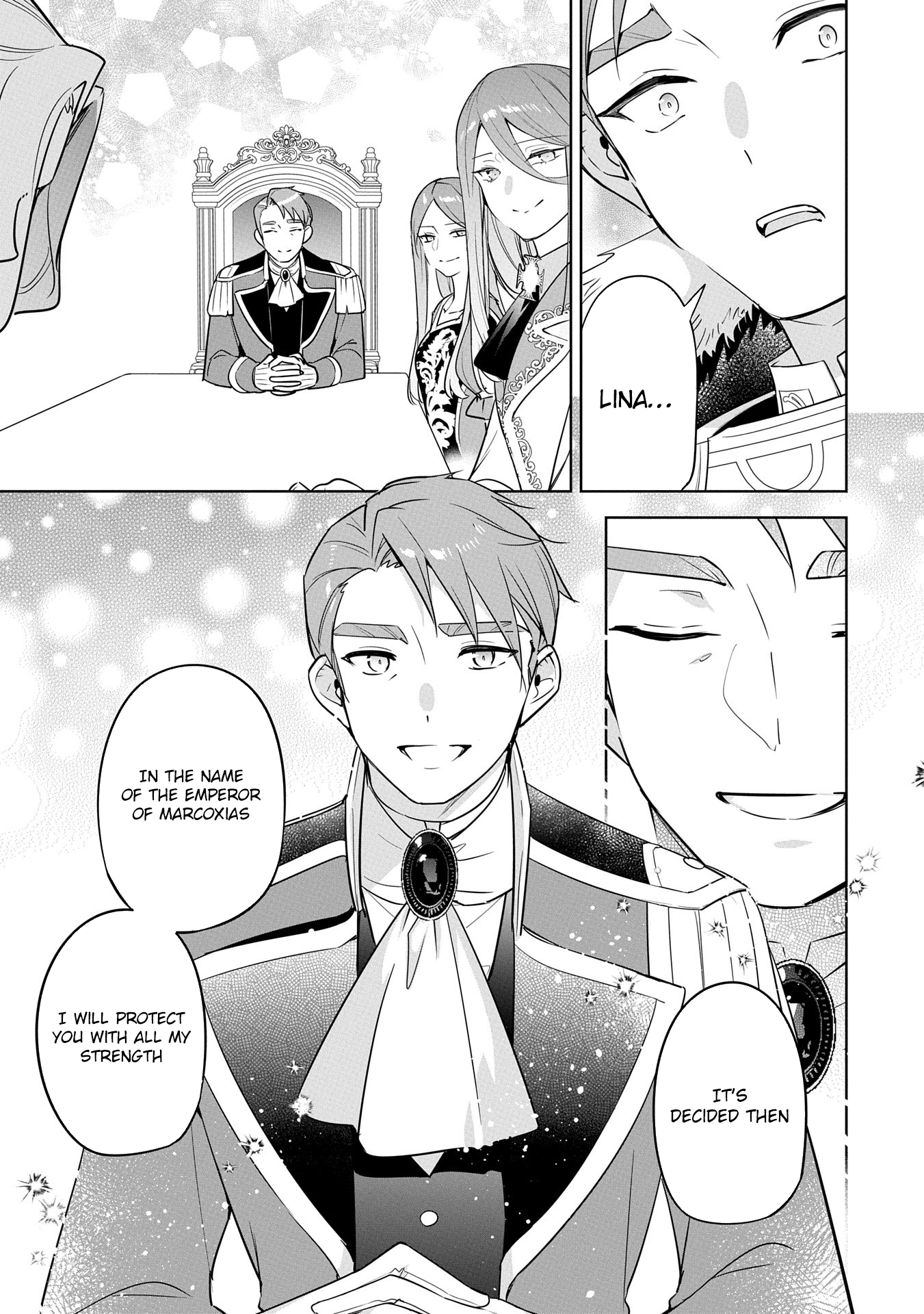 The Oblivious Saint Who Leaks Power Finds Happiness in Her New Home Chapter 24 Page 25
